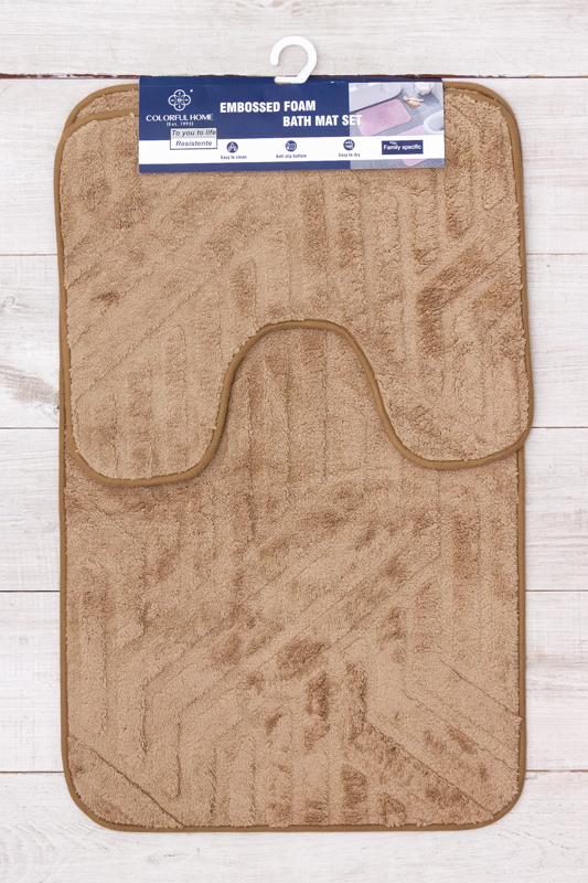 Набір у ванну кімнату з двох килимків